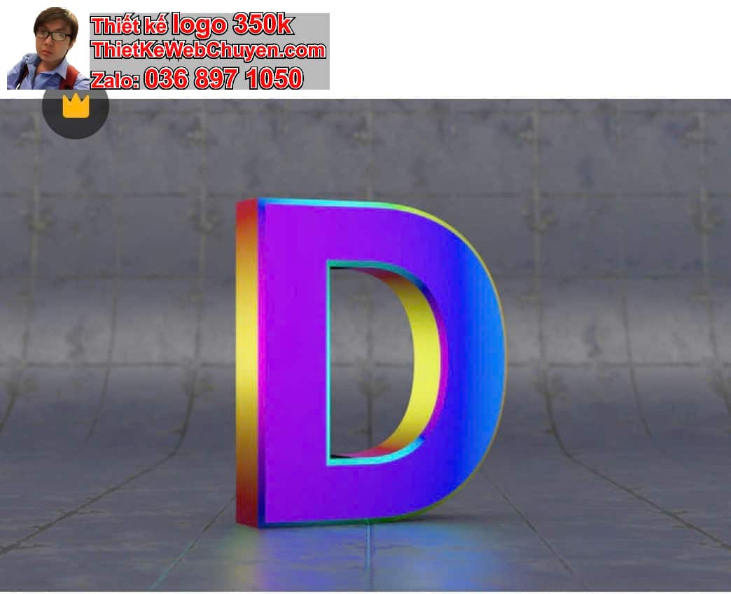 Thiết kế logo miễn phí tên Doanh