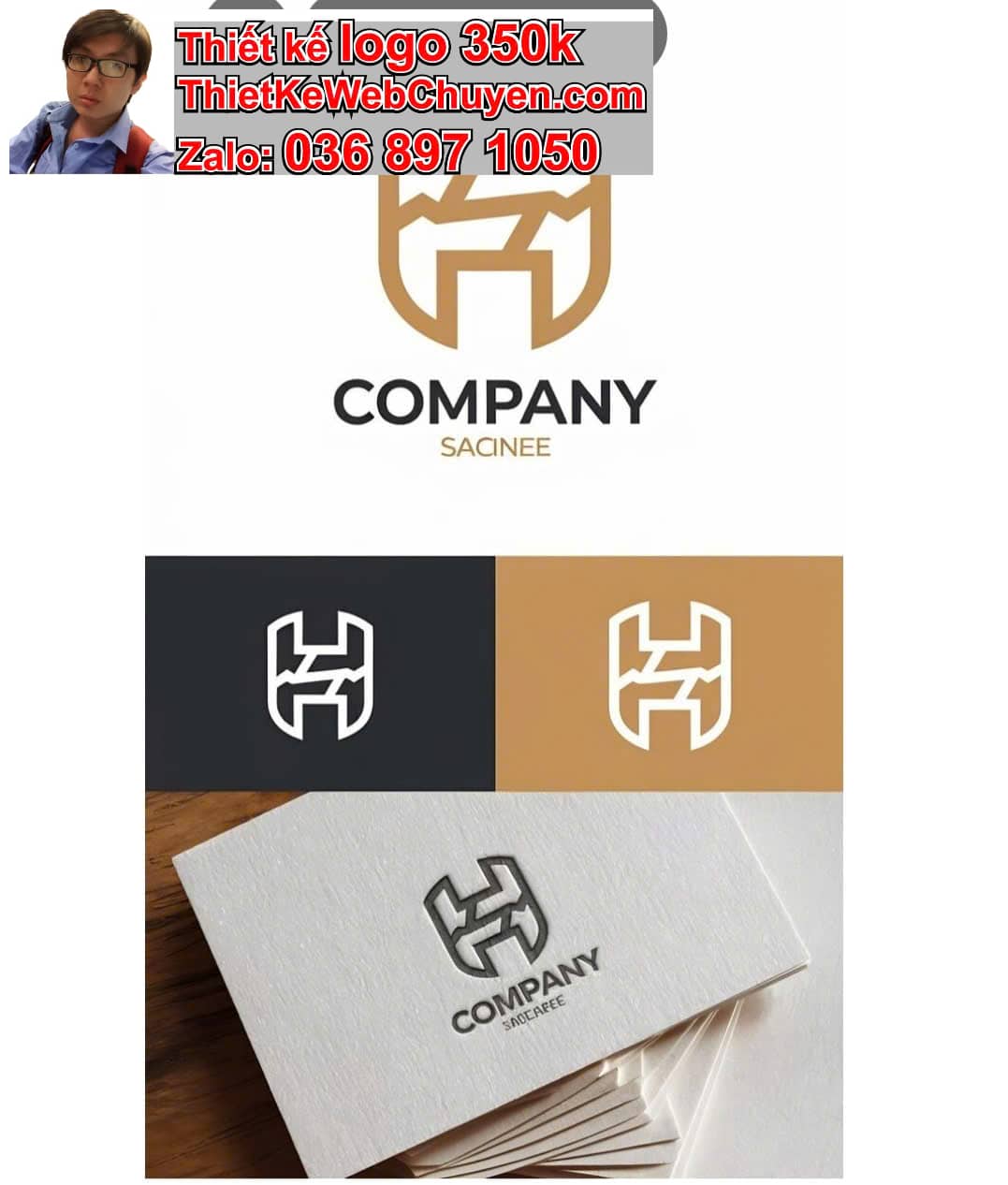 Thiết kế logo miễn phí tên Hoa
