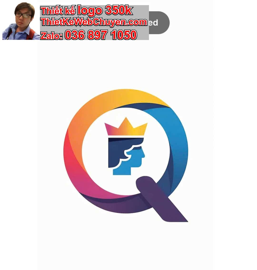 Thiết kế logo miễn phí tên Quyên