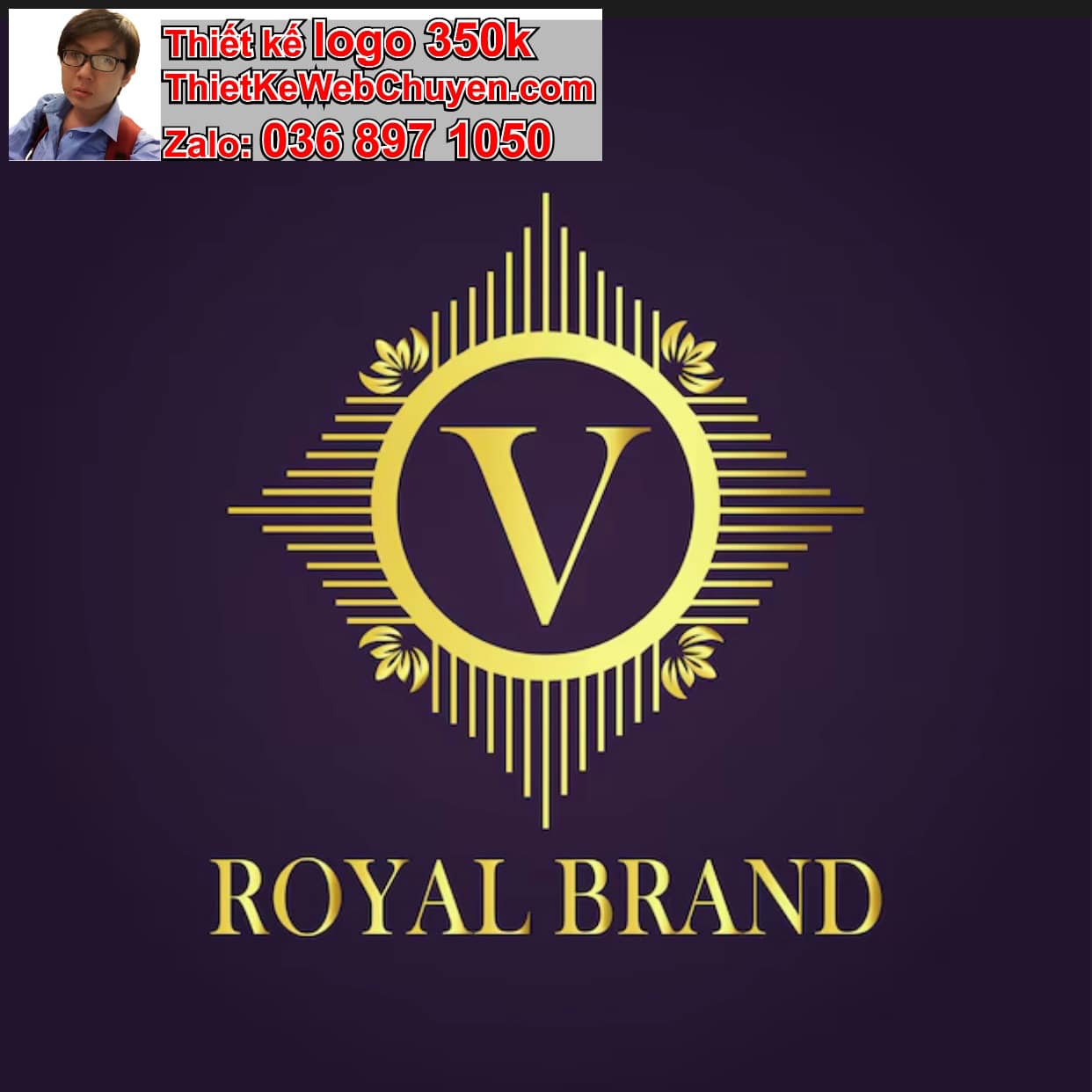 Thiết kế logo miễn phí tên Vương