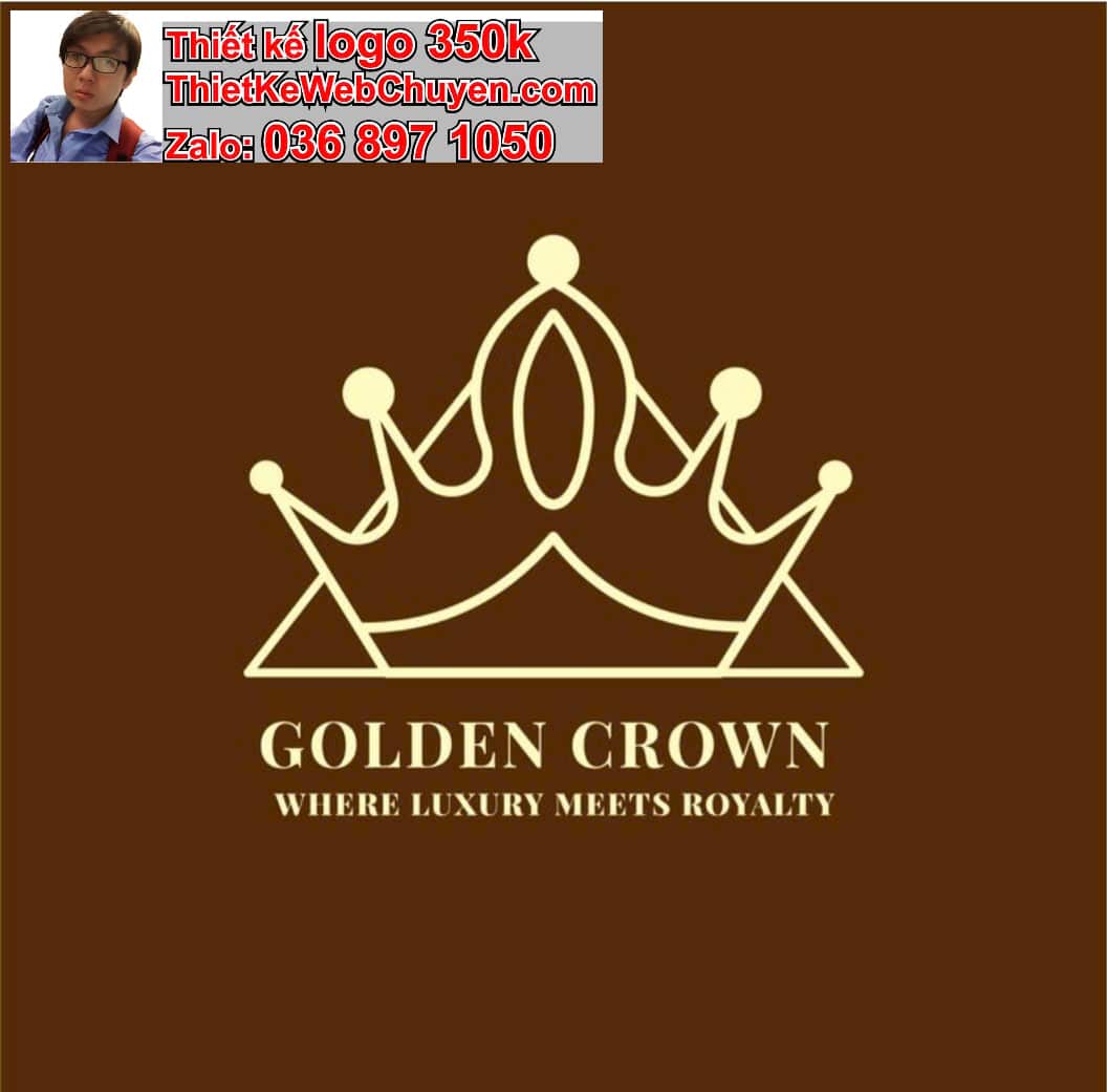 Thiết kế logo miễn phí vương miện