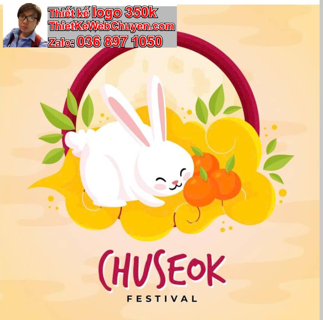 Thỏ chibi uống trà chanh