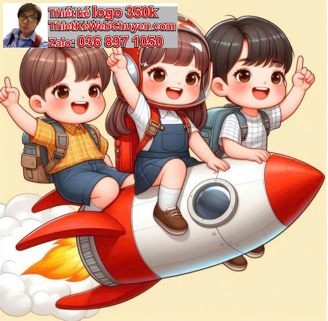 Vẽ chibi thiếu nhi theo yêu cầu