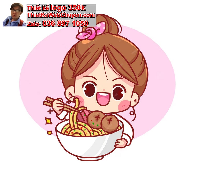 Bé Gái Chibi Ăn Lẩu