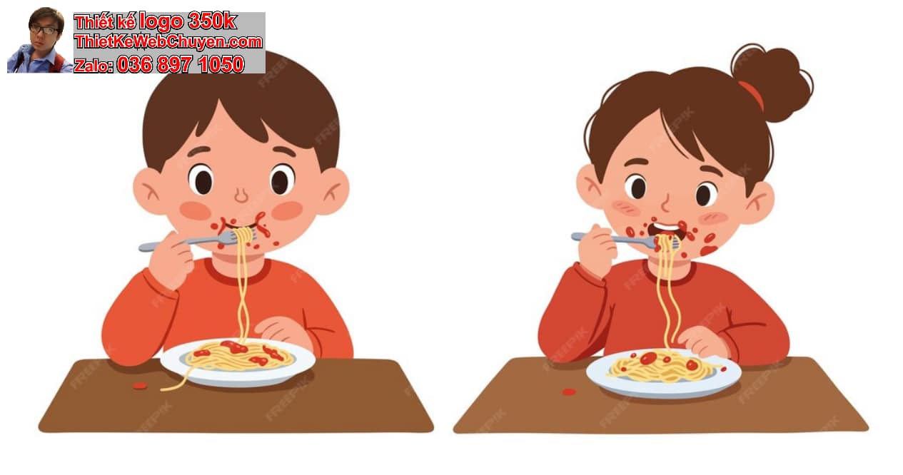 Bé Gái Chibi Ăn Uống Ngoài Ban Công