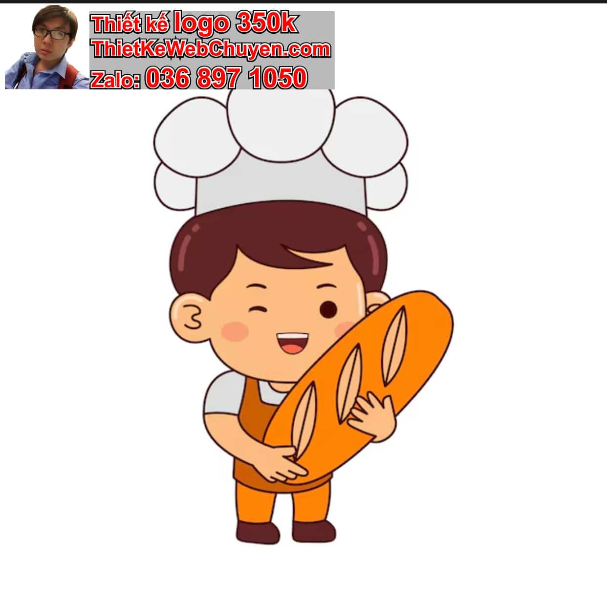 Chàng Trai Chibi Ăn Bánh Mì