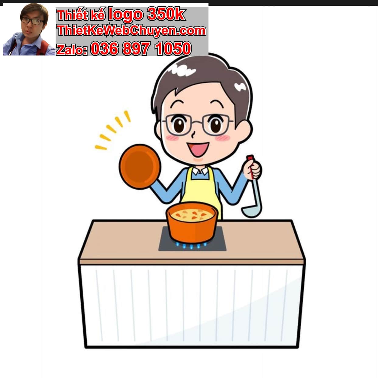 Chàng trai chibi ăn lẩu