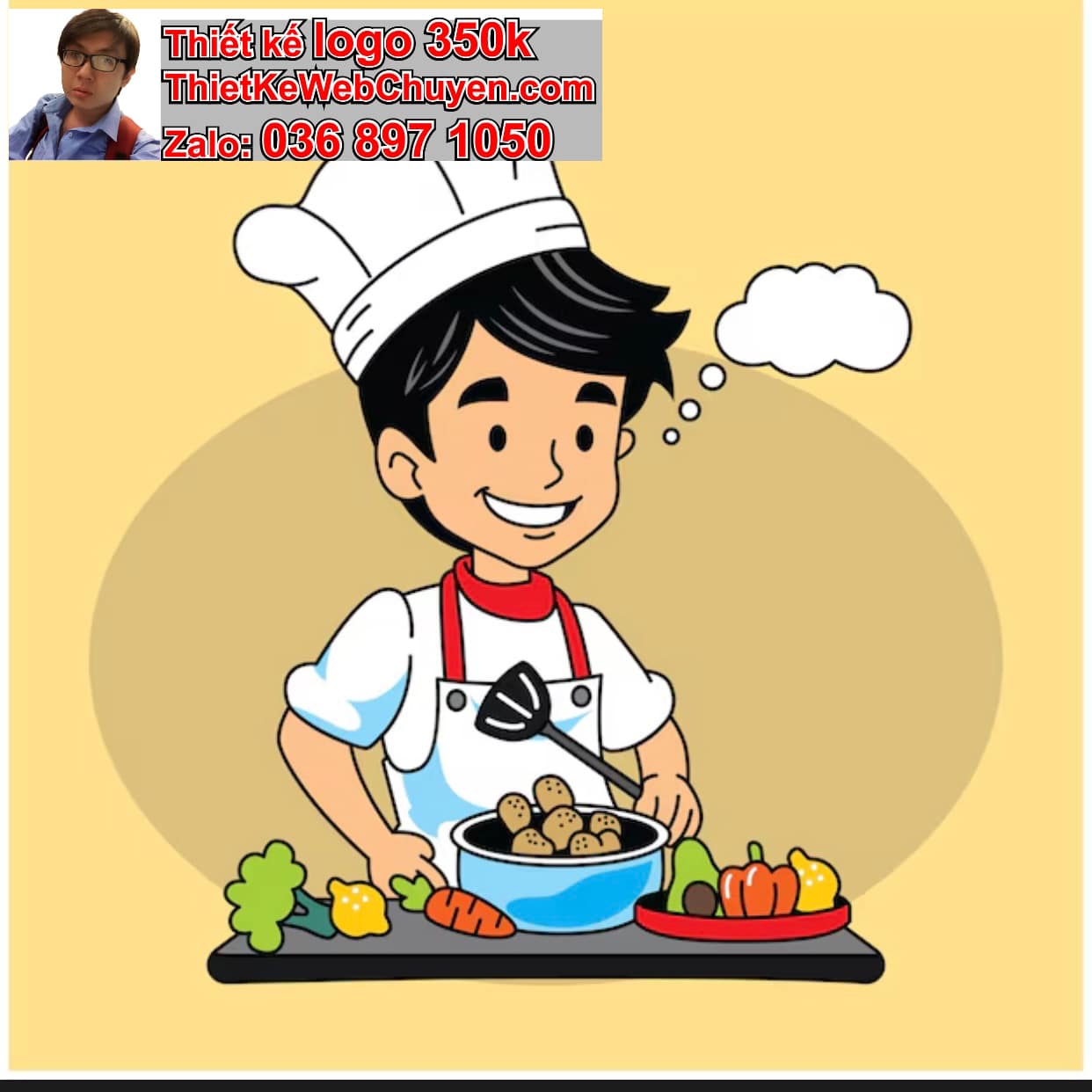 Chàng trai chibi ăn lẩu