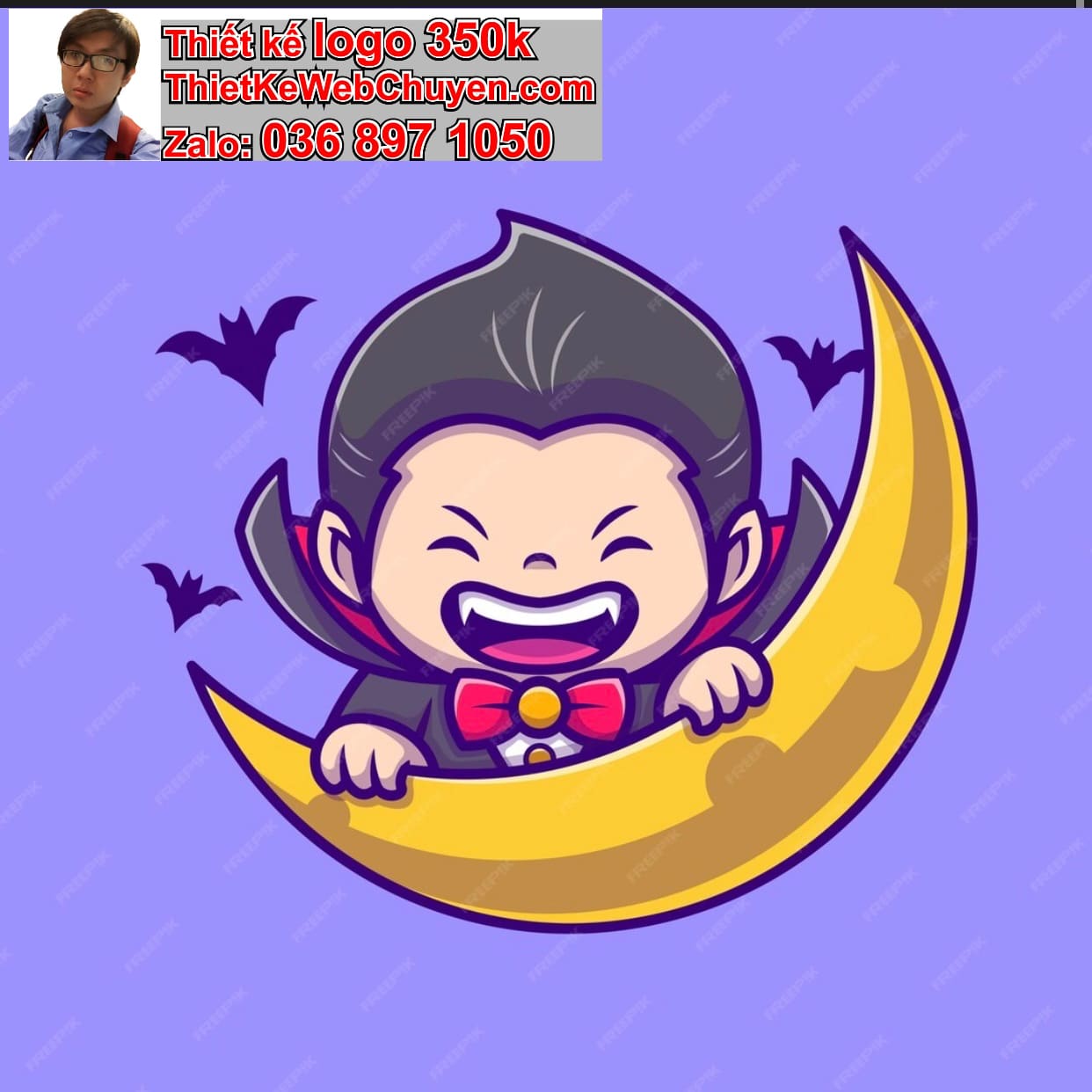 Chibi ác quỷ dễ thương ăn vặt buổi đêm
