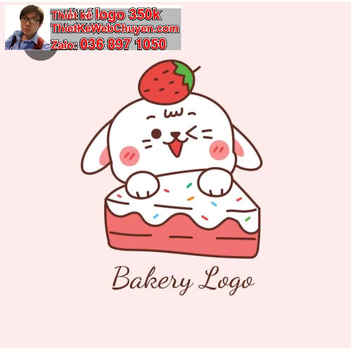 chibi dễ thương ăn bánh ngọt