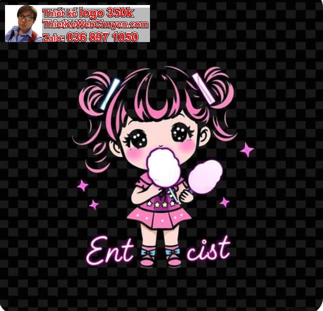 chibi học sinh biểu cảm bối rối