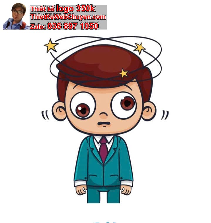 chibi học sinh biểu cảm bối rối