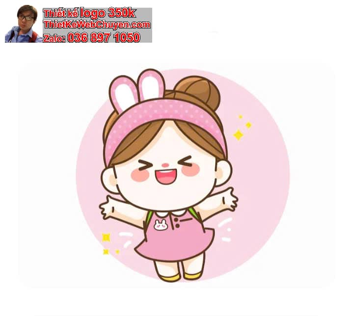 Chibi Học Sinh Biểu Cảm Hạnh Phúc