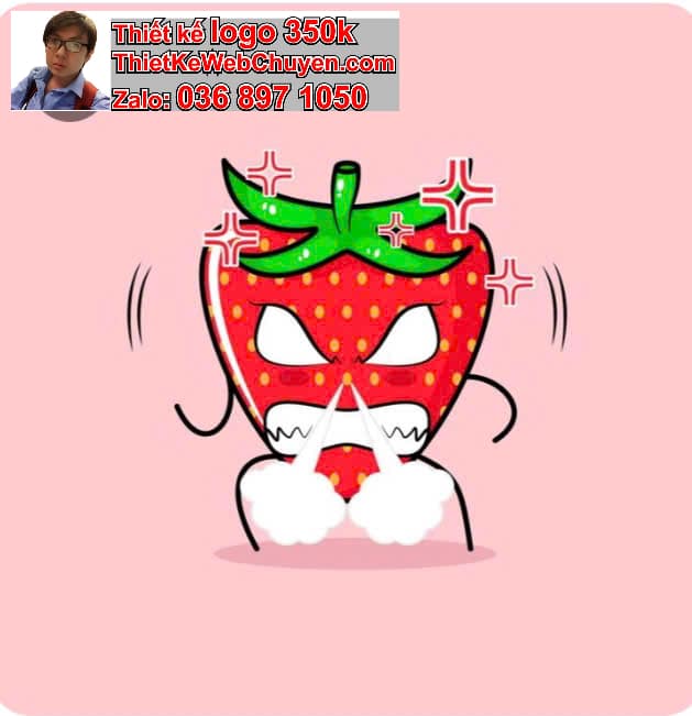 Chibi Ma Cà Rồng Ăn Dâu Tây