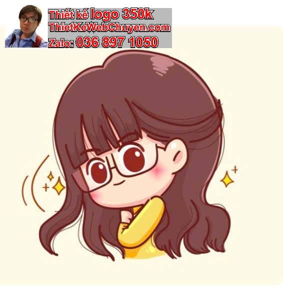 Cô gái chibi biểu cảm đáng yêu