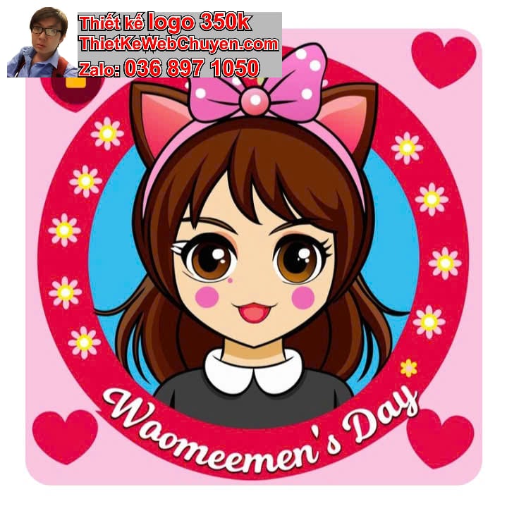 Cô gái chibi ngồi trong phòng ngủ