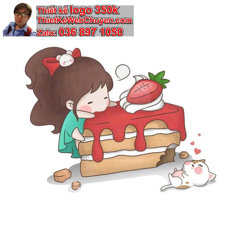 Gia Đình Chibi Ăn Bánh Kem