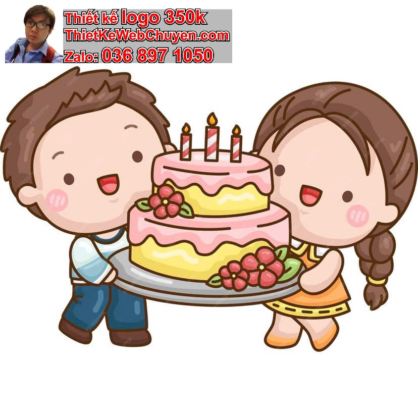 Gia Đình Chibi Ăn Bánh Kem