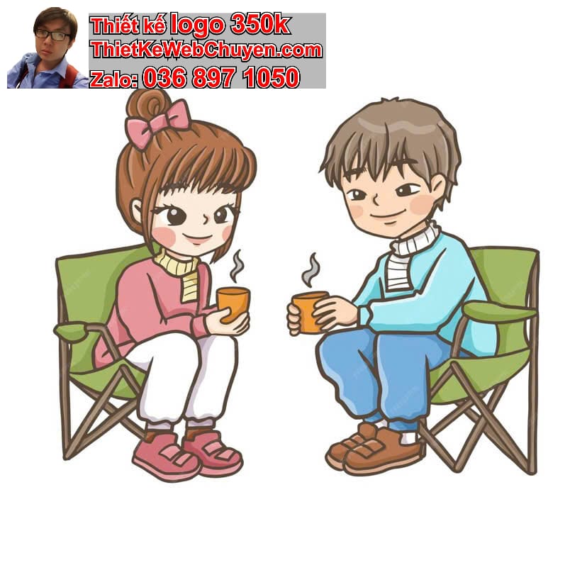 Gia Đình Chibi Uống Cacao