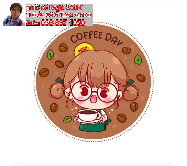 Mẫu logo miễn phí giá rẻ cho quán cafe