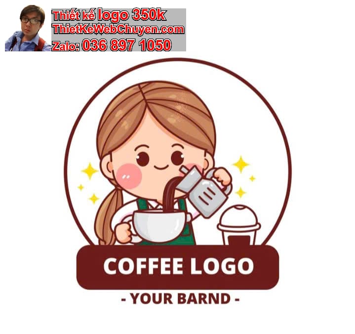 Mẫu logo miễn phí giá rẻ cho quán cafe