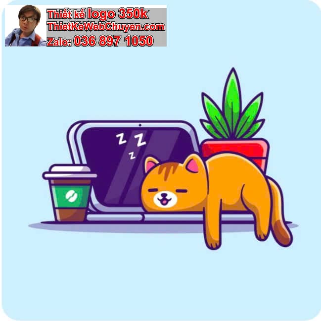 Mèo béo chibi biểu cảm ngại ngùng