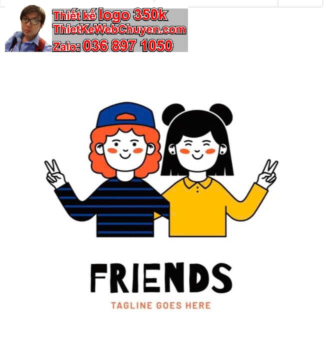 Nhân Vật Chibi Tóc Dài Biểu Cảm Buồn Nhẹ