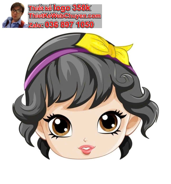 Nhân vật chibi tóc ngắn