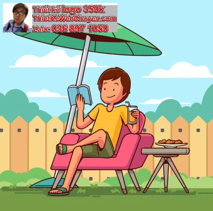 Nhân Vật Chibi Tóc Ngắn Nháy Mắt