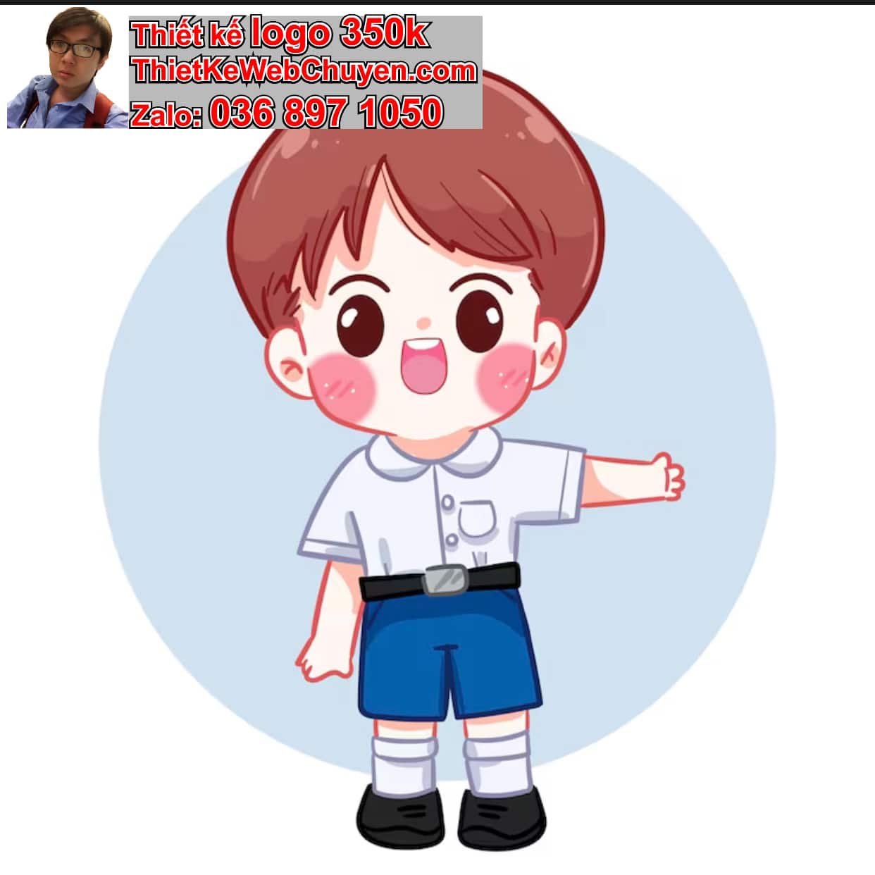 Thiết kế chibi cho kỷ yếu