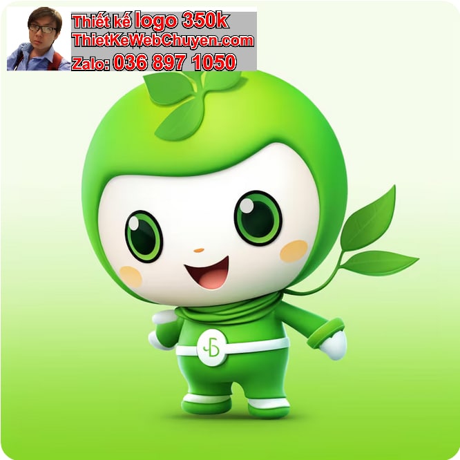thiết kế linh vật đáng yêu