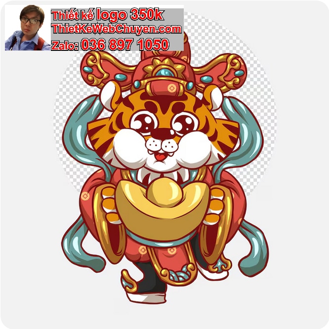 Thiết kế linh vật file AI