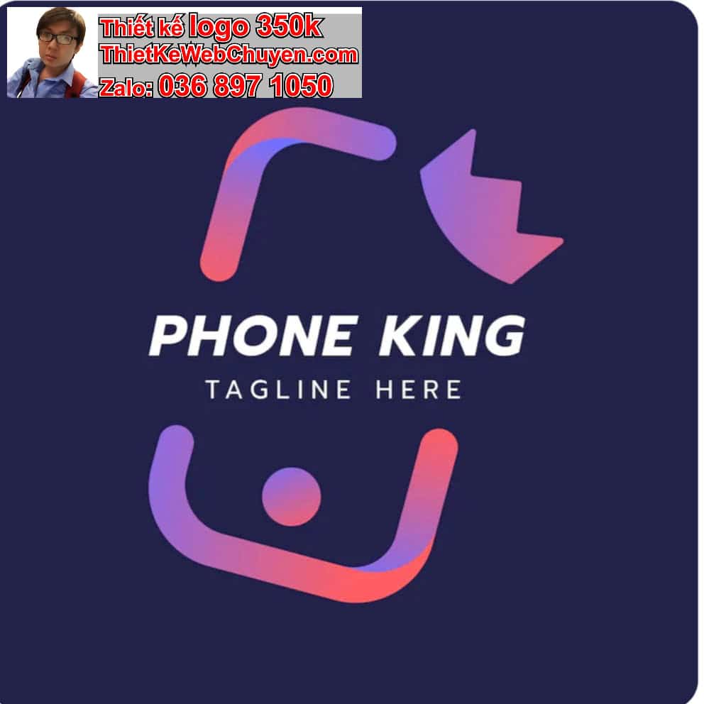 Thiết kế logo miễn phí bán phụ kiện điện thoại