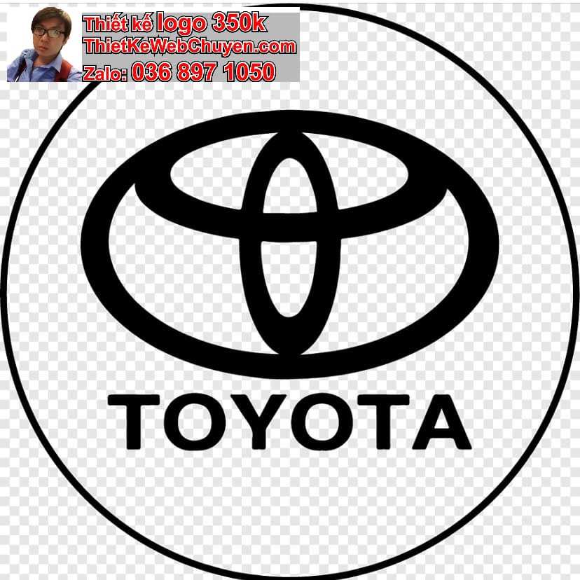 Thiết kế logo miễn phí bán xe oto Toyota