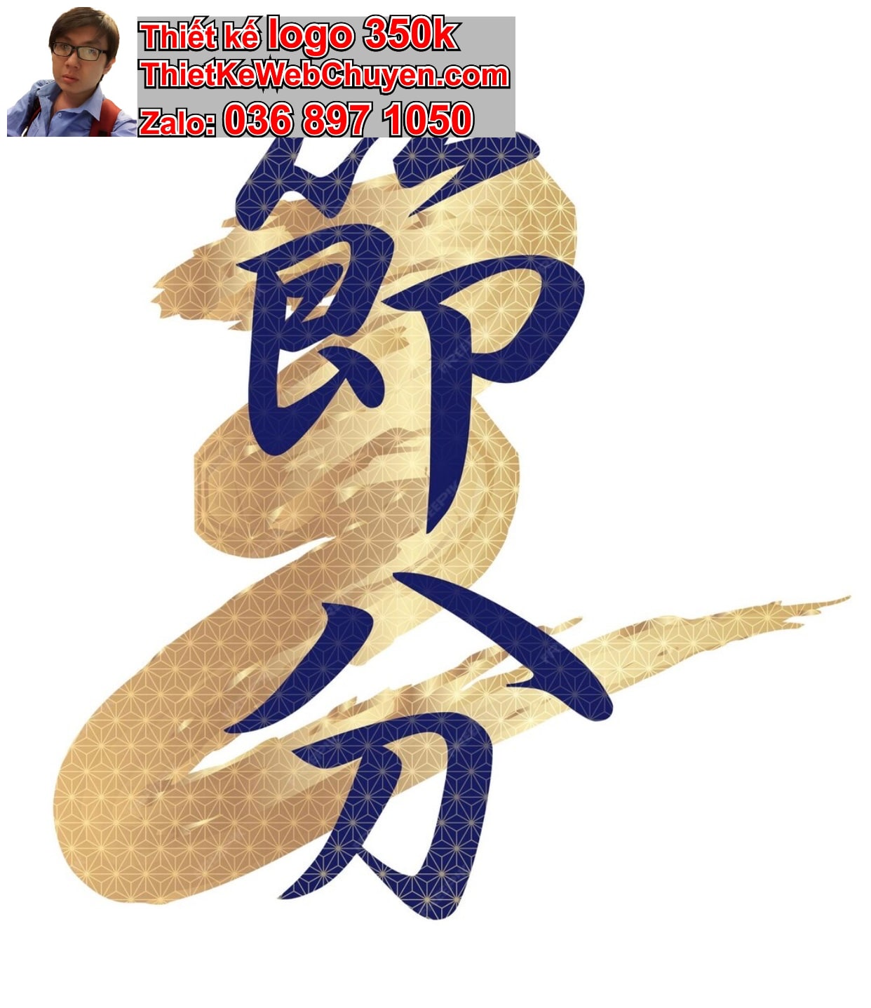 Thiết kế logo miễn phí calligraphy giá rẻ