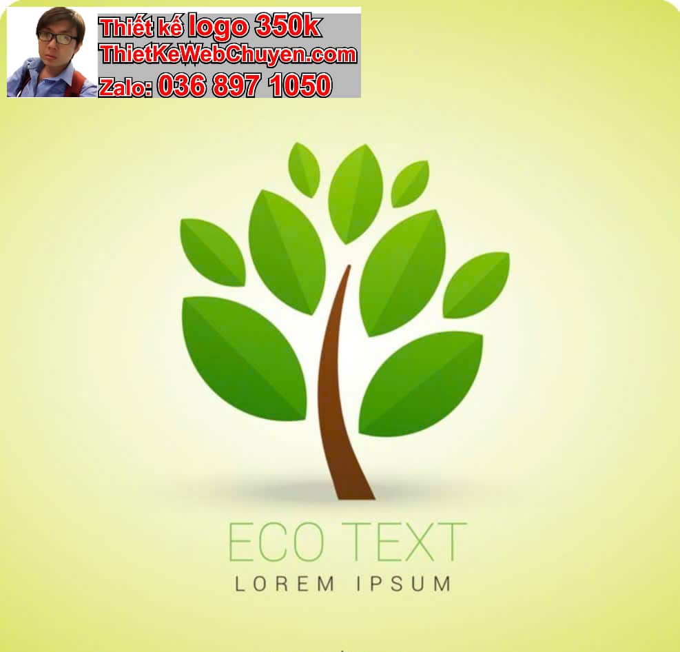 Thiết kế logo miễn phí cây xanh