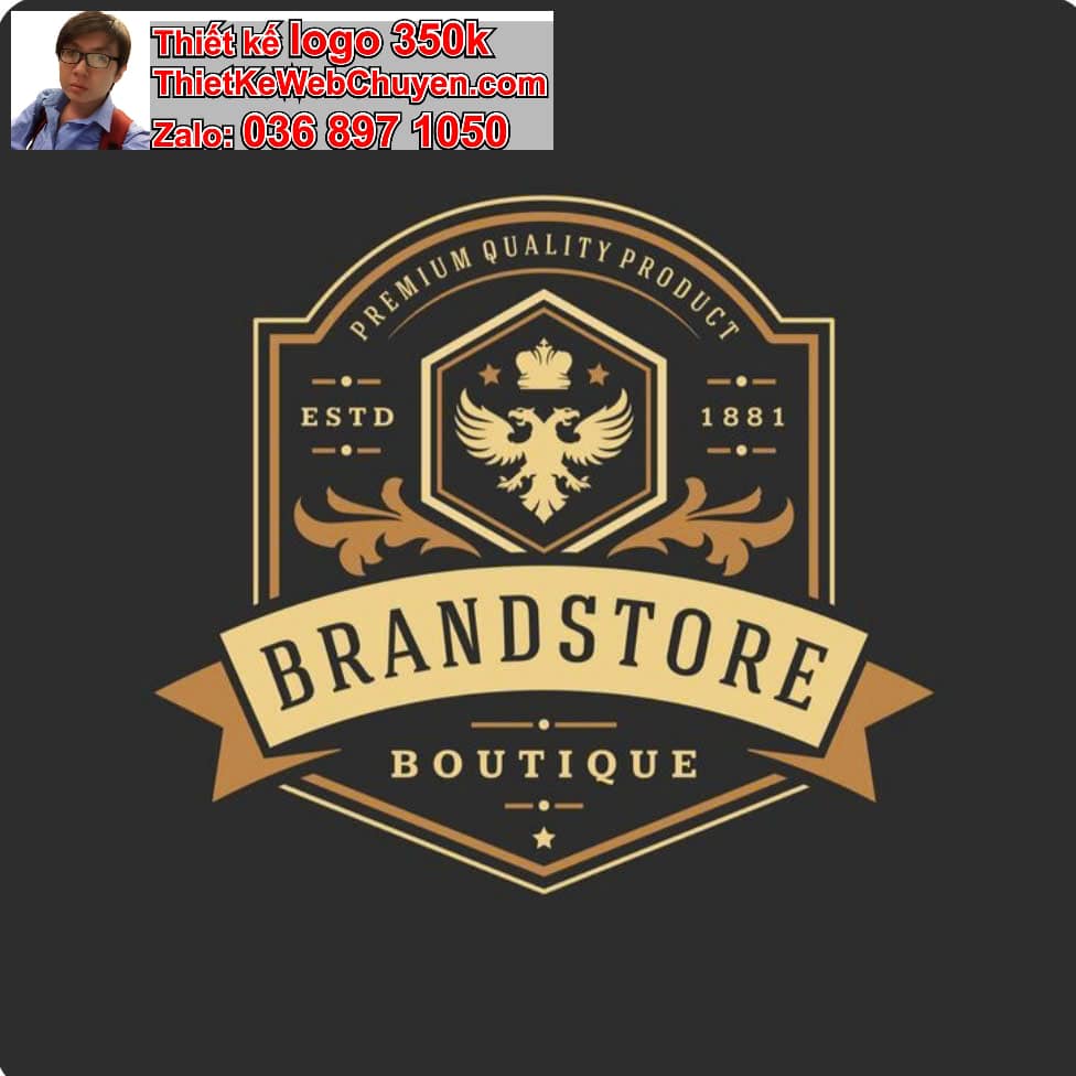 Thiết kế logo miễn phí emblem giá rẻ