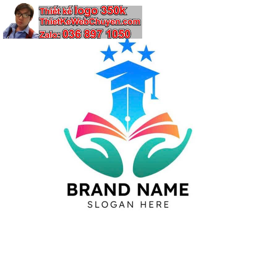Thiết kế logo miễn phí giáo dục giá rẻ