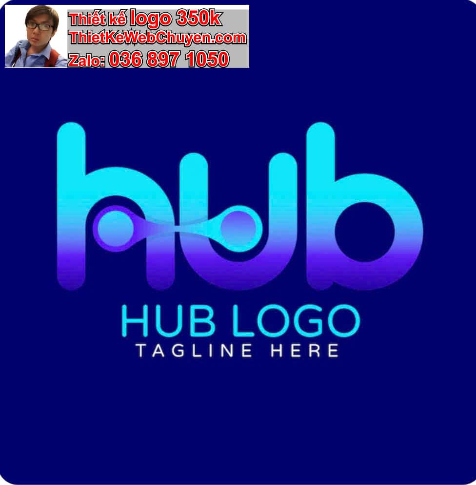 Thiết kế logo miễn phí gradient giá rẻ