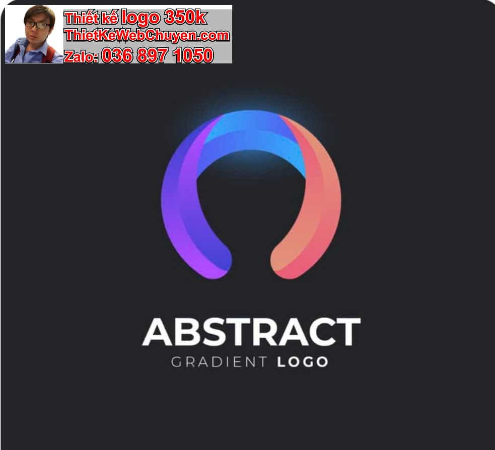 Thiết kế logo miễn phí gradient giá rẻ