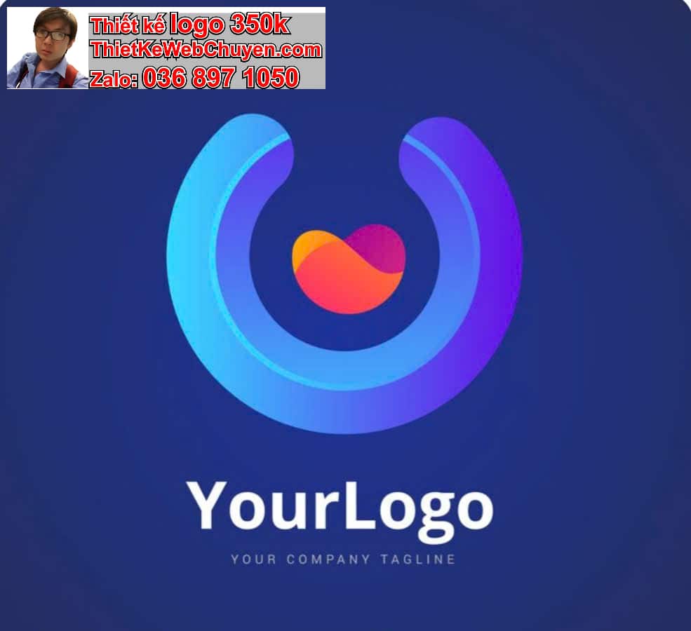 Thiết kế logo miễn phí gradient giá rẻ