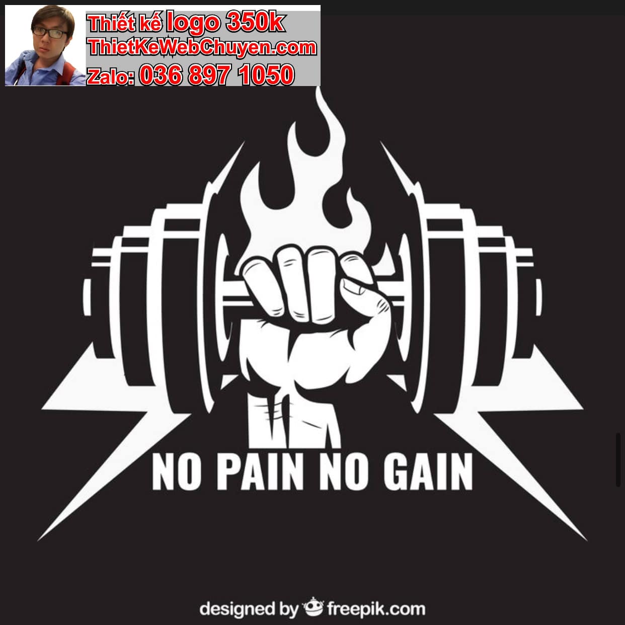 Thiết Kế Logo Miễn Phí Gym Giá Rẻ TPHCM