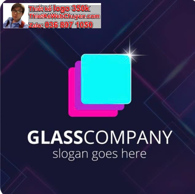 Thiết kế logo miễn phí hình vuông giá rẻ