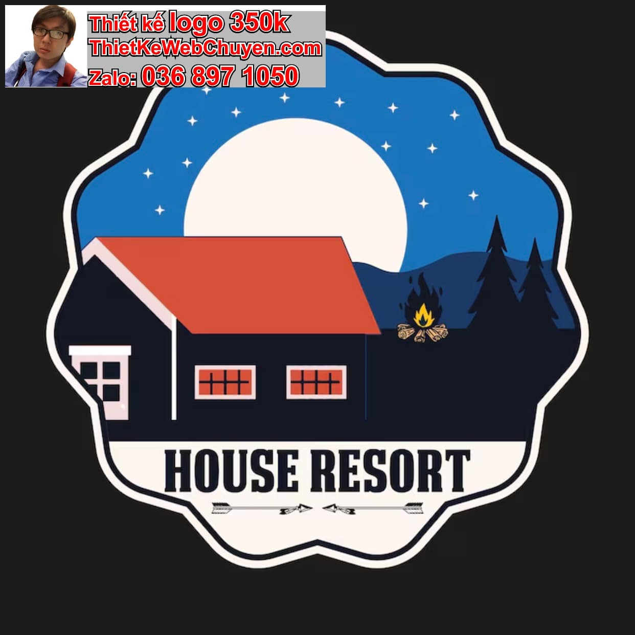 Thiết kế logo miễn phí homestay giá rẻ