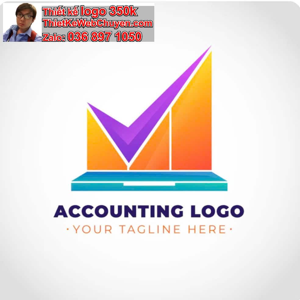 Thiết kế logo miễn phí kế toán giá rẻ