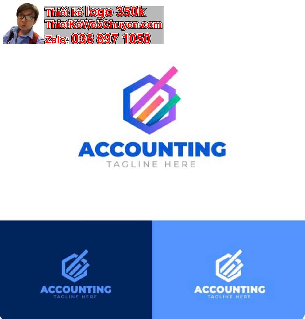 Thiết kế logo miễn phí kế toán giá rẻ