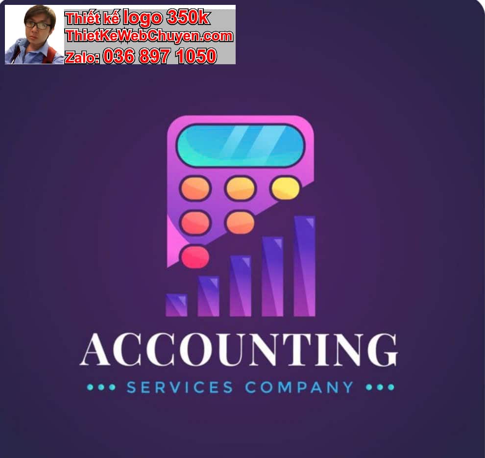 Thiết kế logo miễn phí kế toán giá rẻ