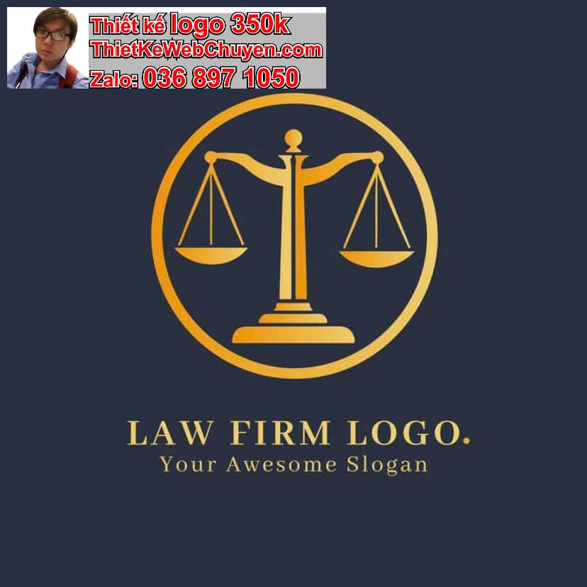 Thiết kế logo miễn phí luật giá rẻ