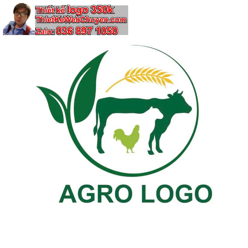 thiết kế logo miễn phí thức ăn chăn nuôi
