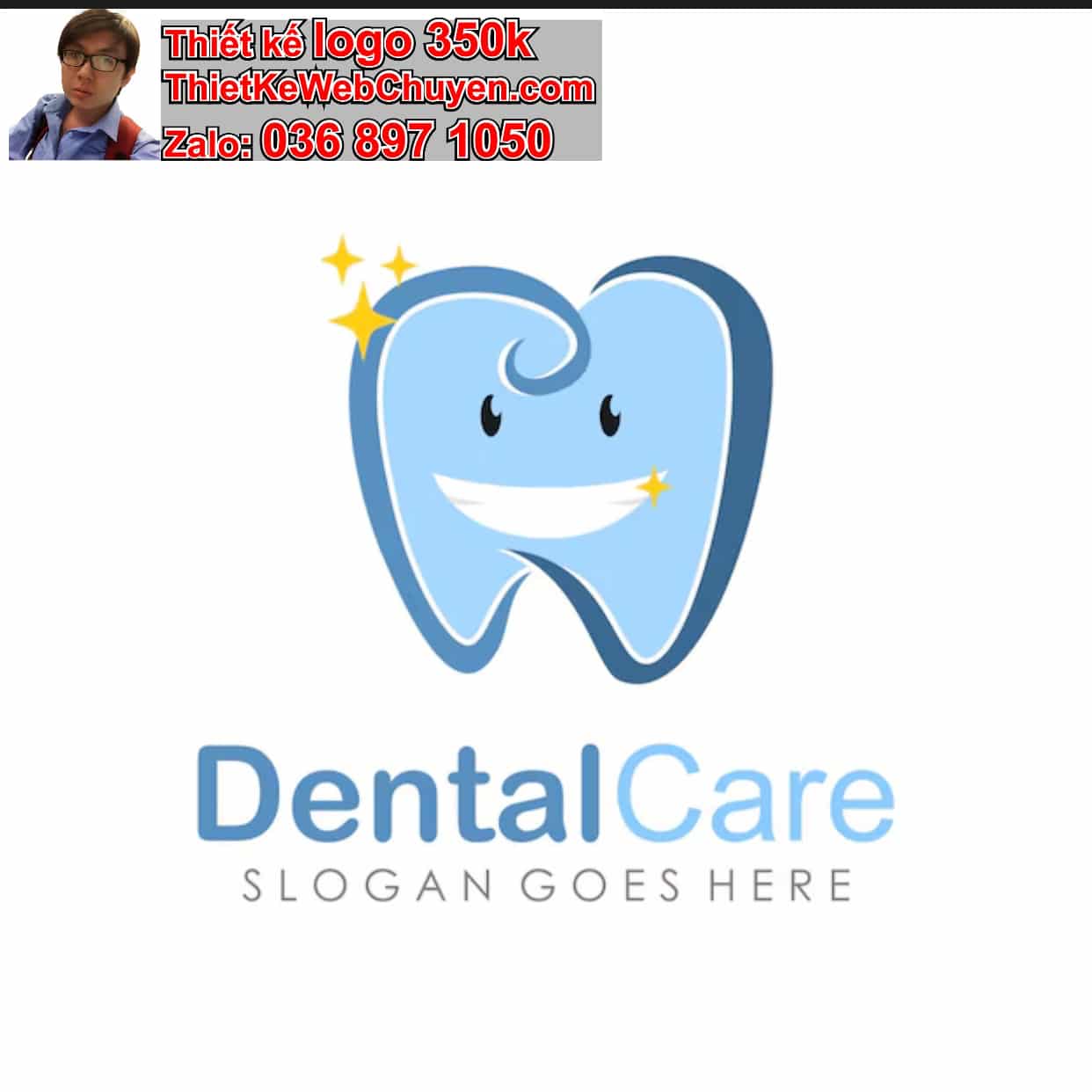 Thiết kế logo miễn phí nha khoa răng